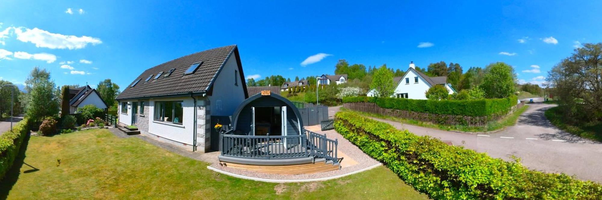 Ferienwohnung Bonny Wee Snug - Pod In Spean Bridge Exterior foto