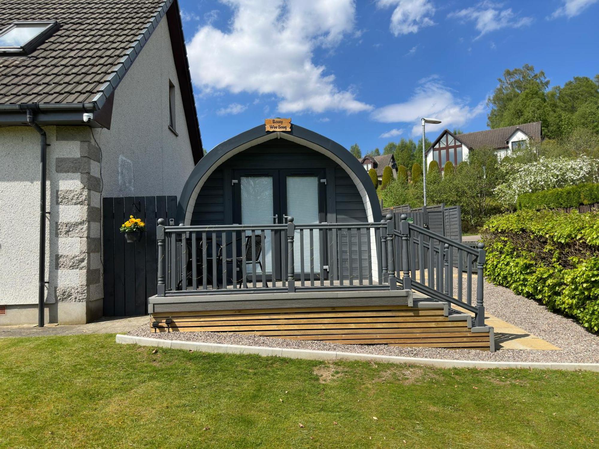 Ferienwohnung Bonny Wee Snug - Pod In Spean Bridge Exterior foto